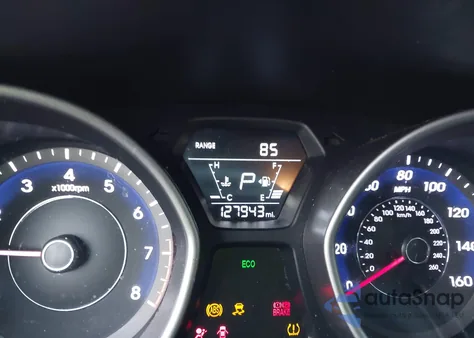 2016 Hyundai Elantra Se из США, поврежденный, VIN 5NPDH4AEXGH660829